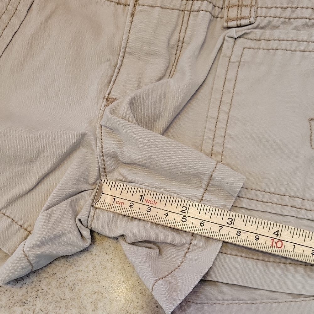 So Wear It Declare It Kids Beige Cargo Shorts Size 7 100% Cotton - Picture 5 of 9